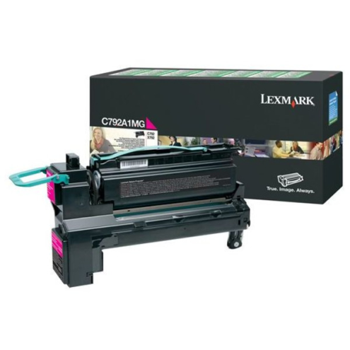ORIGINAL LEXMARK C792A1MG Tonerkartusche magenta return program 6.000 Seiten