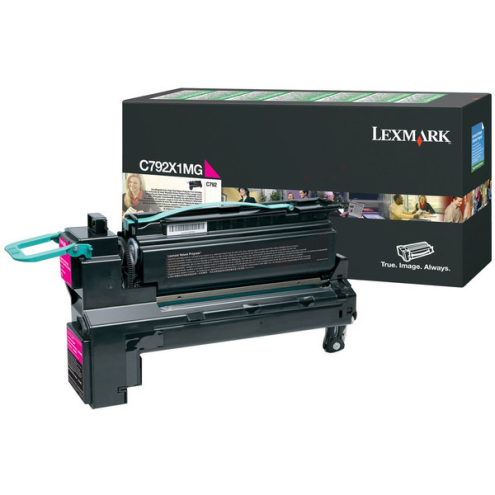 ORIGINAL LEXMARK C792X1MG Tonerkartusche magenta extra High-Capacity return program 20.000 Seiten