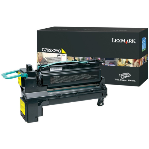 ORIGINAL LEXMARK C792X2YG Tonerkartusche gelb extra High-Capacity 20.000 Seiten/5%