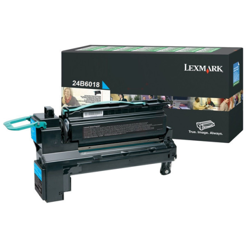 ORIGINAL LEXMARK 24B6018 Tonerkartusche cyan 18.000 Seiten