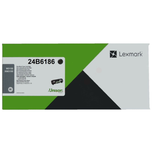 ORIGINAL LEXMARK 24B6186 Toner-Kit schwarz 16.000 Seiten
