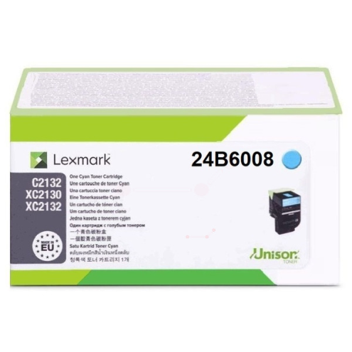 ORIGINAL LEXMARK 24B6008 Toner cyan 3.000 Seiten