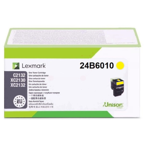 ORIGINAL LEXMARK 24B6010 Toner gelb 3.000 Seiten