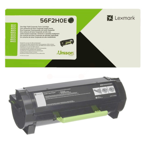 ORIGINAL LEXMARK 56F2H0E Toner-Kit High-Yield corporate 15.000 Seiten