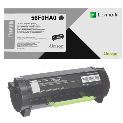 ORIGINAL LEXMARK 56F0HA0 Toner-Kit High-Yield 15.000 Seiten