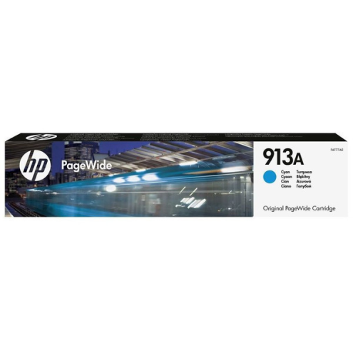 ORIGINAL HP 913A Tintenpatrone cyan 3.000 Seiten, 37,00 ml (F6T77AE)