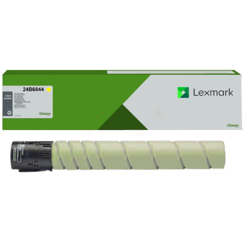 ORIGINAL LEXMARK 24B6844 Toner-Kit gelb 30.000 Seiten