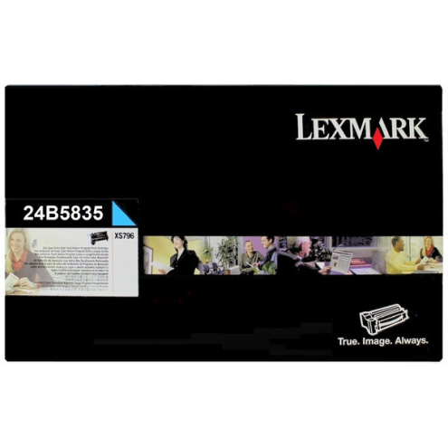 ORIGINAL LEXMARK 24B5832 Tonerkartusche cyan 18.000 Seiten