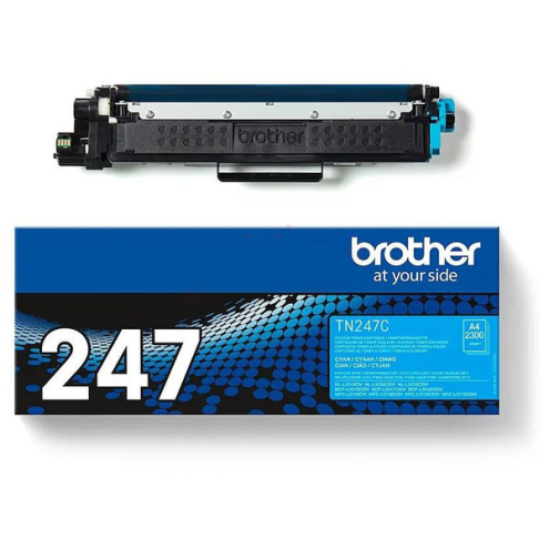 ORIGINAL BROTHER TN247C Toner-Kit cyan High-Capacity 2.300 Seiten