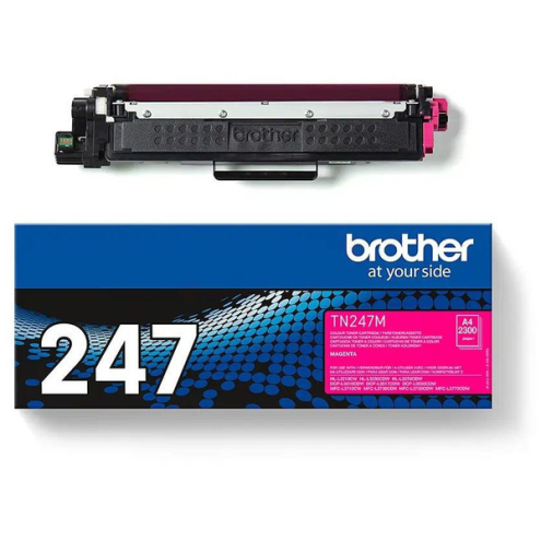 ORIGINAL BROTHER TN247M Toner-Kit magenta High-Capacity 2.300 Seiten