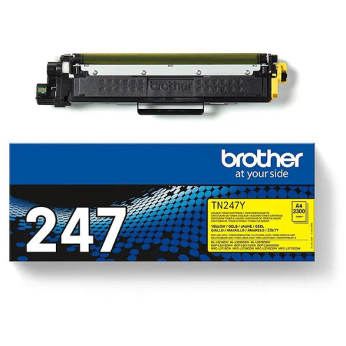 ORIGINAL BROTHER TN247Y Toner-Kit gelb High-Capacity 2.300 Seiten