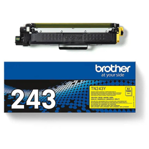 ORIGINAL BROTHER TN243Y Toner-Kit gelb 1.000 Seiten