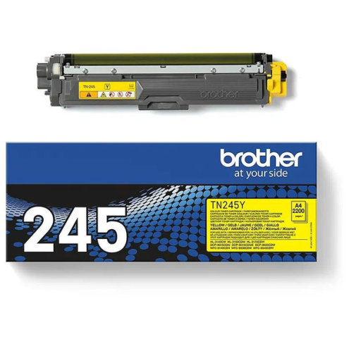 ORIGINAL BROTHER TN245Y Toner-Kit gelb High-Capacity 2.200 Seiten