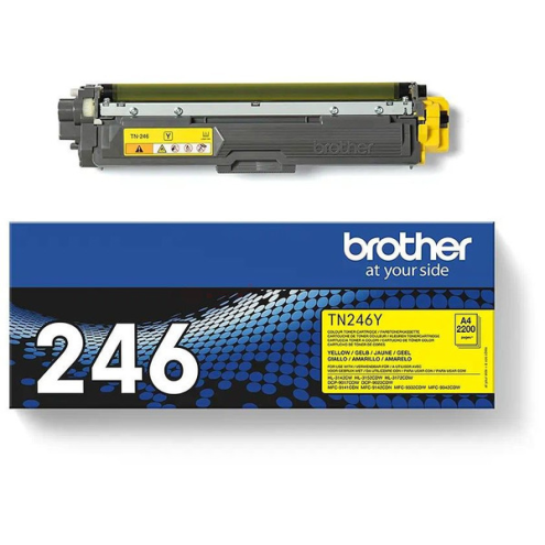 ORIGINAL BROTHER TN246Y Toner-Kit gelb 2.200 Seiten