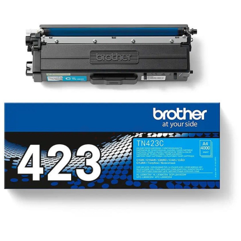 ORIGINAL BROTHER TN423C Toner-Kit cyan High-Capacity 4.000 Seiten