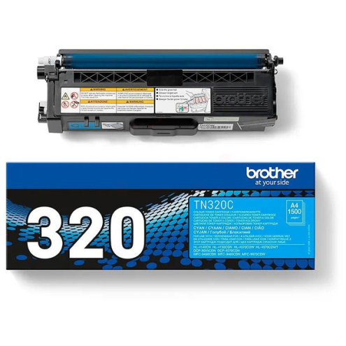 ORIGINAL BROTHER TN320C Toner cyan 1.500 Seiten
