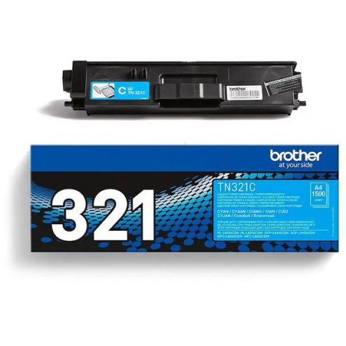 ORIGINAL BROTHER TN321C Toner-Kit cyan 1.500 Seiten