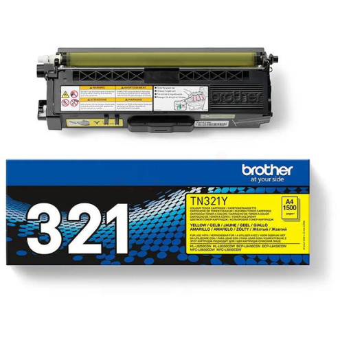 ORIGINAL BROTHER TN321Y Toner-Kit gelb 1.500 Seiten