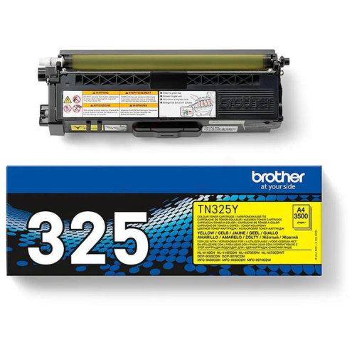 ORIGINAL BROTHER TN325Y Toner gelb High-Capacity 3.500 Seiten
