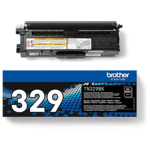 ORIGINAL BROTHER TN329BK Toner-Kit schwarz extra High-Capacity 6.000 Seiten
