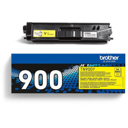 ORIGINAL BROTHER TN900Y Toner-Kit gelb 6.000 Seiten