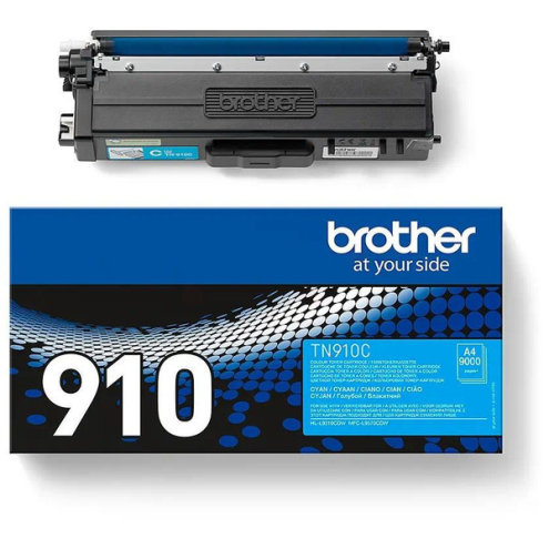 ORIGINAL BROTHER TN910C Toner-Kit cyan 9.000 Seiten