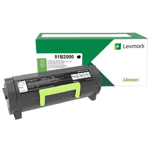 ORIGINAL LEXMARK 51B2000 Toner-Kit return program 2.500 Seiten