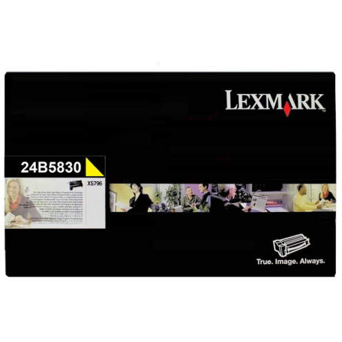 ORIGINAL LEXMARK 24B5830 Tonerkartusche gelb 18.000 Seiten