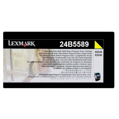 ORIGINAL LEXMARK 24B5589 Tonerkartusche gelb return program 3.000 Seiten