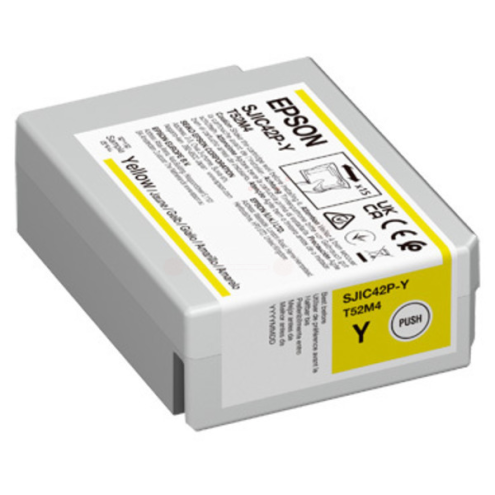 ORIGINAL EPSON SJIC42PY Tintenpatrone gelb 50,00 ml (C 13 T 52M440)