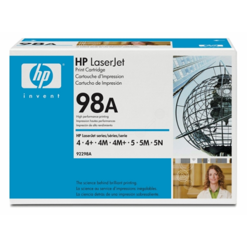 ORIGINAL HP 98A Tonerkartusche schwarz 6.800 Seiten (92298 A)
