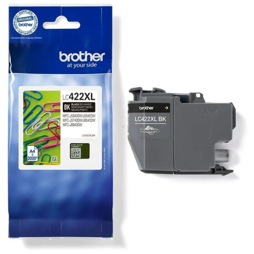 ORIGINAL BROTHER LC422XLBK Tintenpatrone schwarz High-Capacity 3.000 Seiten