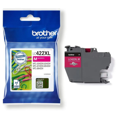 ORIGINAL BROTHER LC422XLM Tintenpatrone magenta High-Capacity 1.500 Seiten