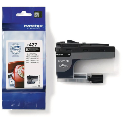 ORIGINAL BROTHER LC427BK Tintenpatrone schwarz 3.000 Seiten