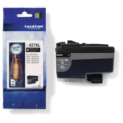 ORIGINAL BROTHER LC427XLBK Tintenpatrone schwarz High-Capacity 6.000 Seiten