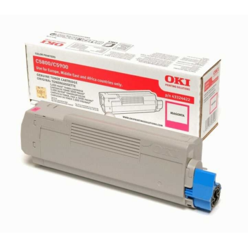 ORIGINAL OKI 43324422 Toner magenta 5.000 Seiten/5%