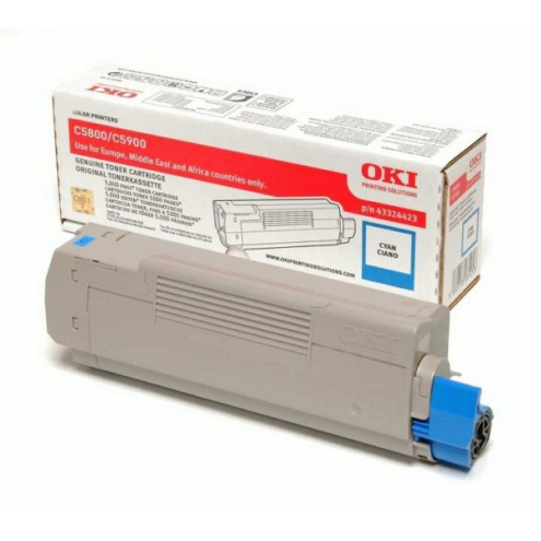 ORIGINAL OKI 43324423 Toner cyan 5.000 Seiten/5%
