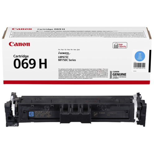 ORIGINAL CANON 069H Tonerkartusche cyan High-Capacity 5.500 Seiten (5097 C 002)