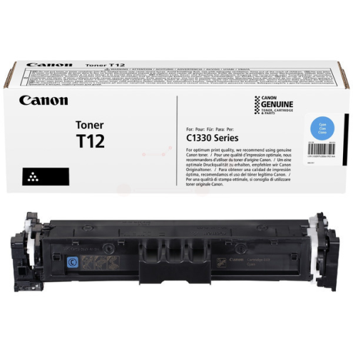 ORIGINAL CANON T12 Tonerkartusche cyan 5.300 Seiten (5097 C 006)
