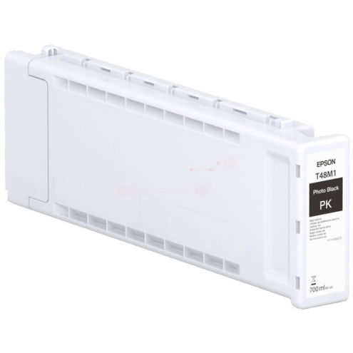 ORIGINAL EPSON T48M1 Tintenpatrone schwarz foto High-Capacity 700,00 ml (C 13 T 48M100)