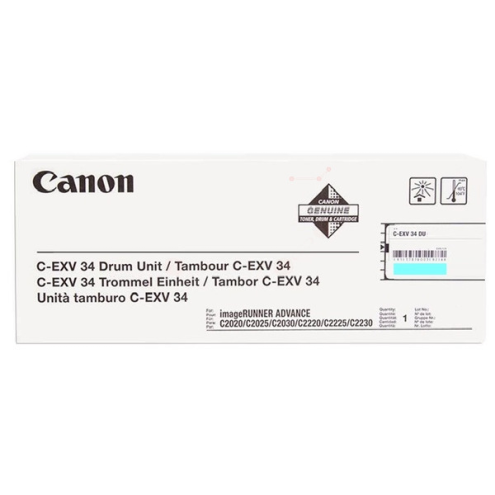ORIGINAL CANON CEXV34 Drum Kit cyan 36.000 Seiten (3787 B 003)