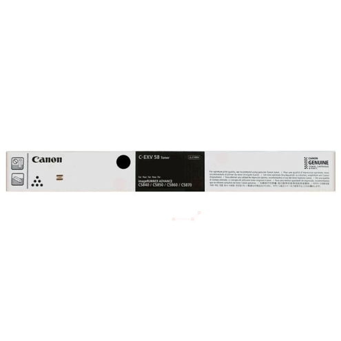 ORIGINAL CANON CEXV58BK Toner schwarz 71.000 Seiten (3763 C 002)