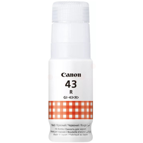 ORIGINAL CANON GI43R Tintenflasche rot 60,00 ml (4716 C 001)