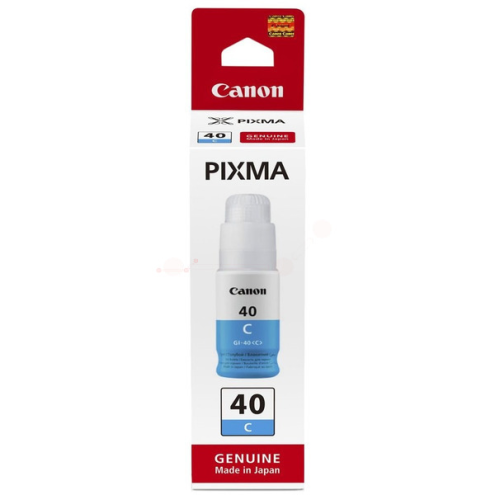 ORIGINAL CANON GI40C Tintenflasche cyan 7.700 Seiten (3400 C 001)