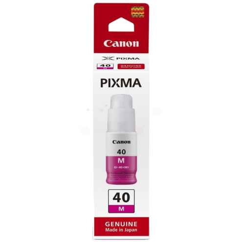 ORIGINAL CANON GI40M Tintenflasche magenta 7.700 Seiten, 70,00 ml (3401 C 001)