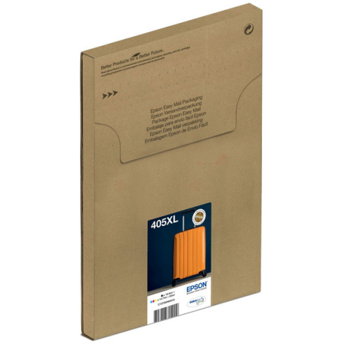 ORIGINAL EPSON 405XL Tintenpatrone MultiPack Bk,C,M,Y High-Capacity EasyMail VE=4 (C 13 T 05H64510)