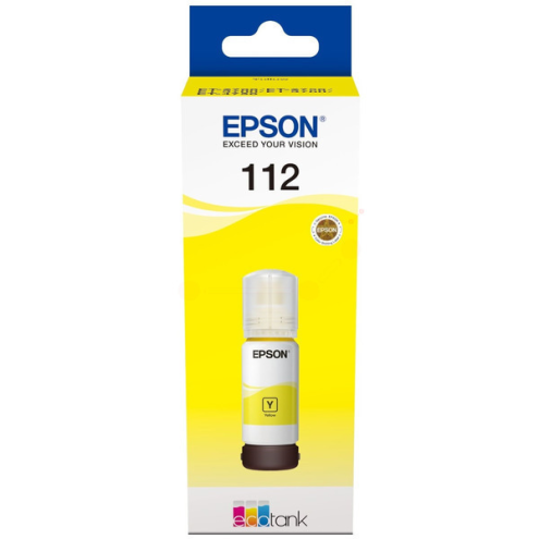 ORIGINAL EPSON 112 Tintenflasche gelb 6.000 Seiten, 70,00 ml (C 13 T 06C44A)