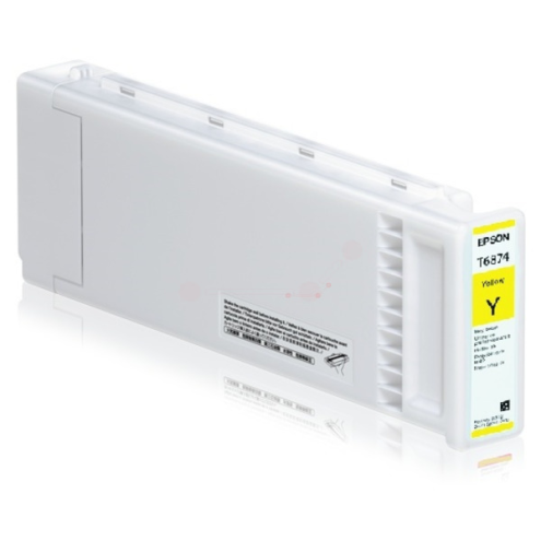 ORIGINAL EPSON T6874 Tintenpatrone gelb 700,00 ml (C 13 T 687400)