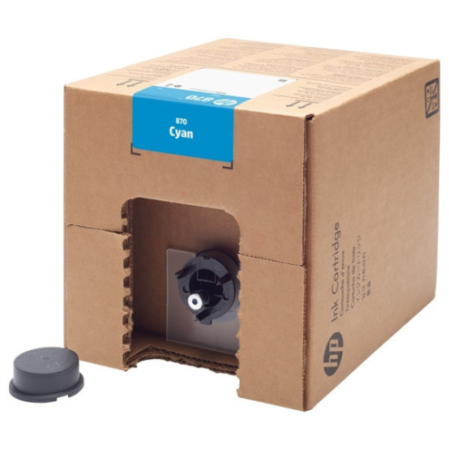 ORIGINAL HP 870 Tintenpatrone cyan 5.000,00 ml (1XA93A)