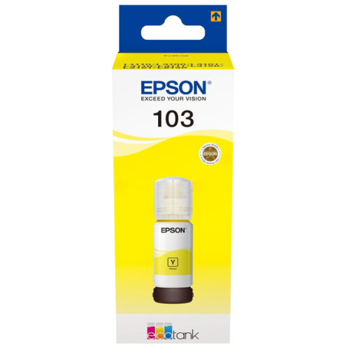 ORIGINAL EPSON 103 Tintenflasche gelb 4.500 Seiten, 70,00 ml (C 13 T 00S44A)